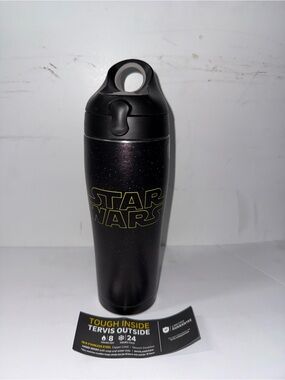 Tervis Star Wars 24 Oz Tervis Steel Tumbler Flip Lid Scratched Galaxy Lucas Film